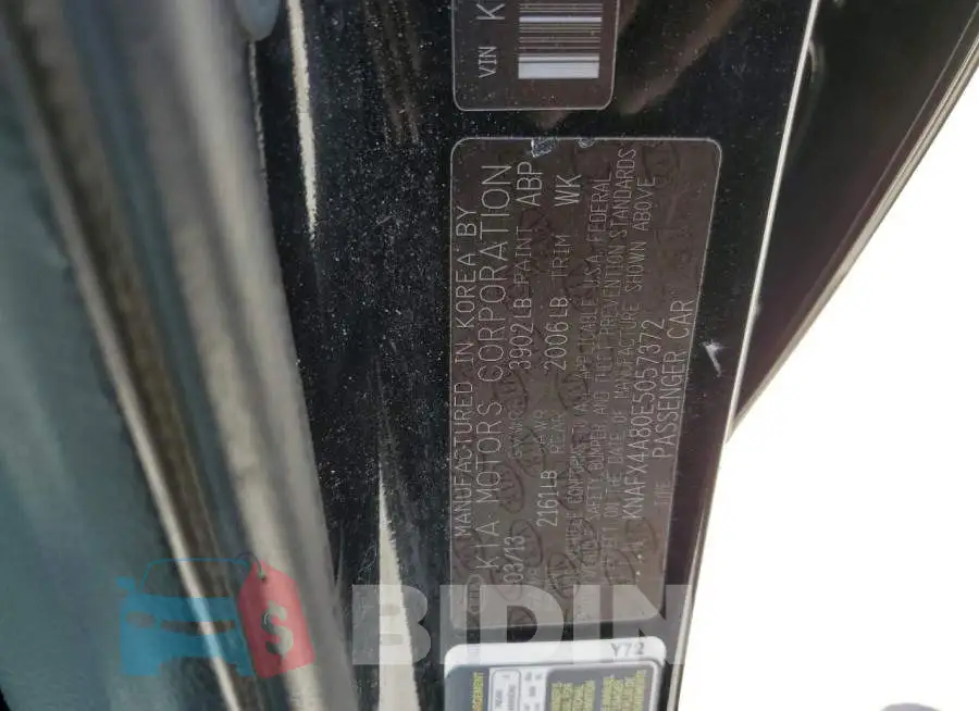 KNAFX4A80E5057372 Photo# 12