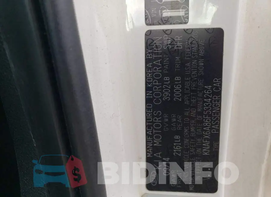KNAFX6A86F5334264 Photo# 12