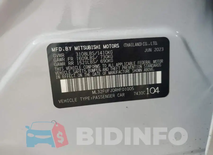 ML32FUFJ0RHF01005 Photo# 13