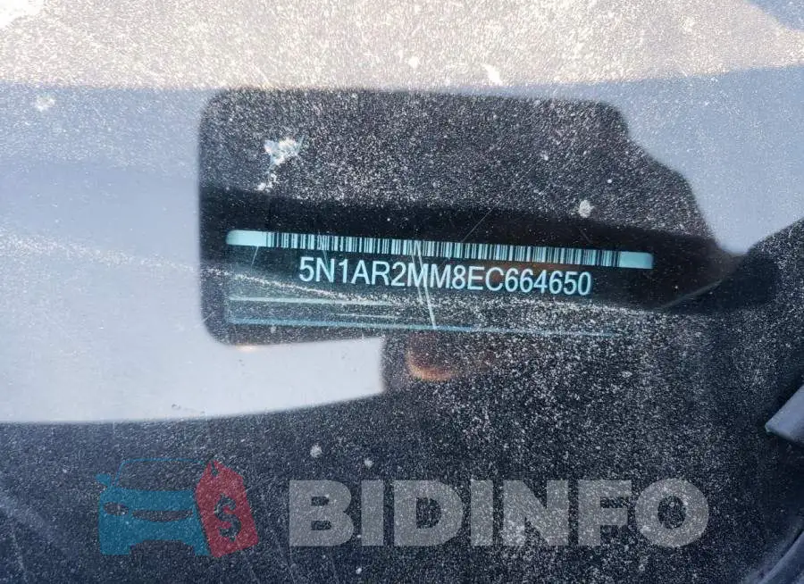 5N1AR2MM8EC664650 Photo# 14