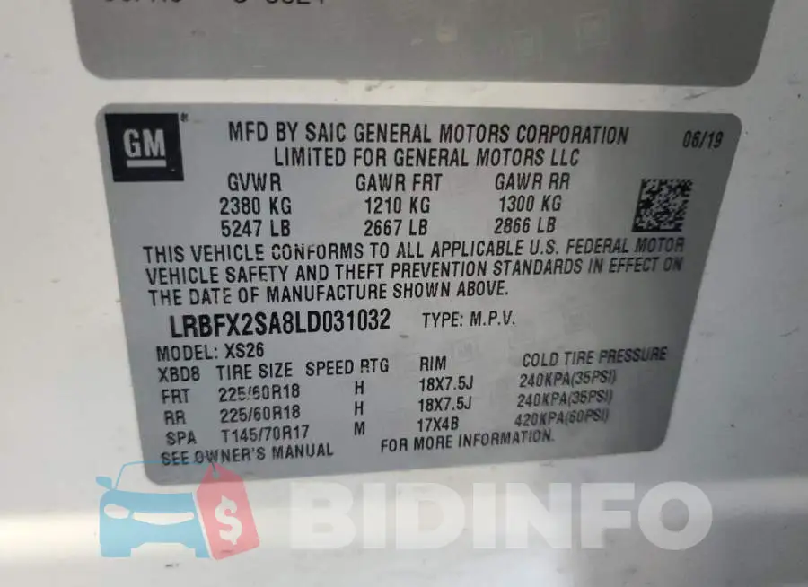LRBFX2SA8LD031032 Photo# 14