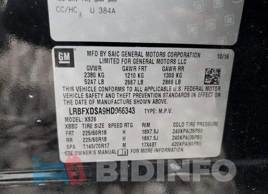 LRBFXDSA9HD066343 Photo# 13