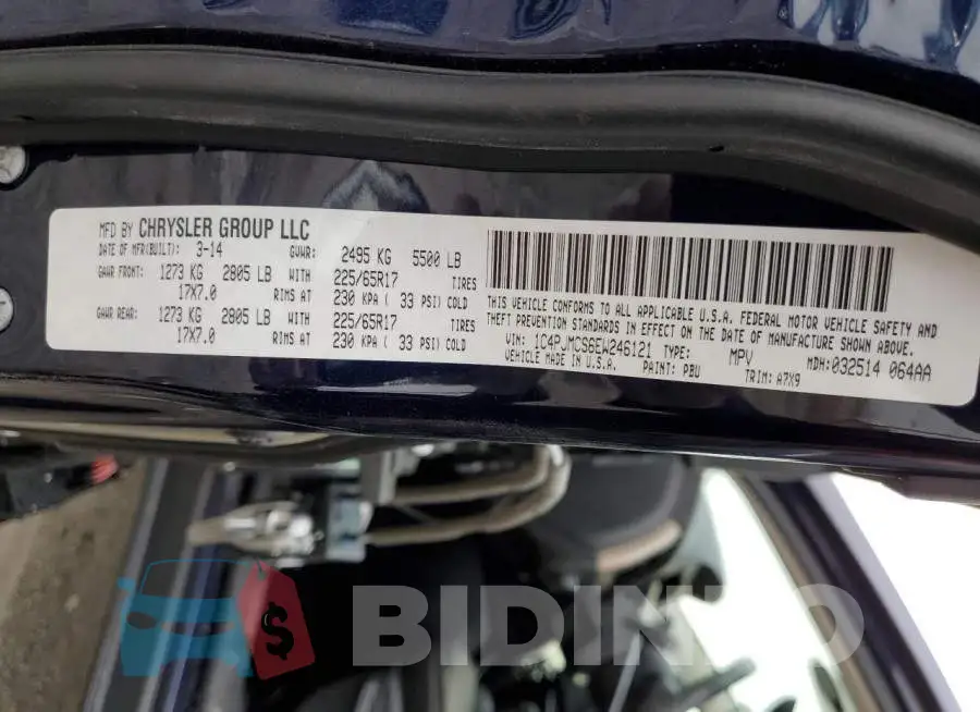 1C4PJMCS6EW246121 Photo# 12