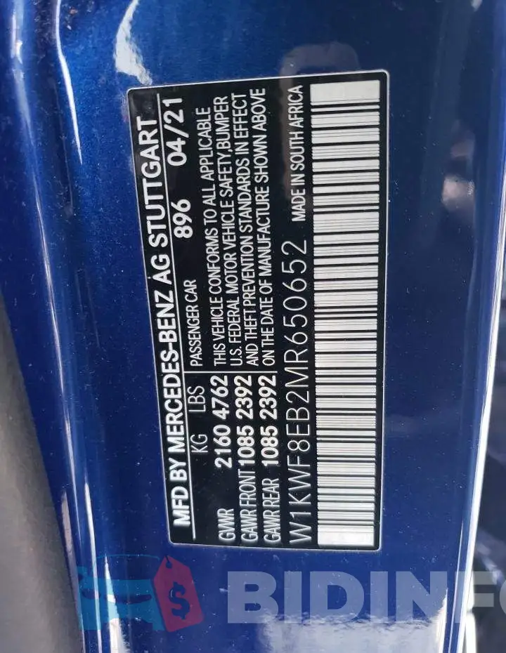 W1KWF8EB2MR650652 Photo# 12