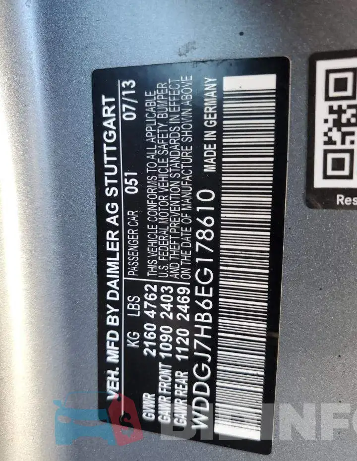 WDDGJ7HB6EG178610 Photo# 12