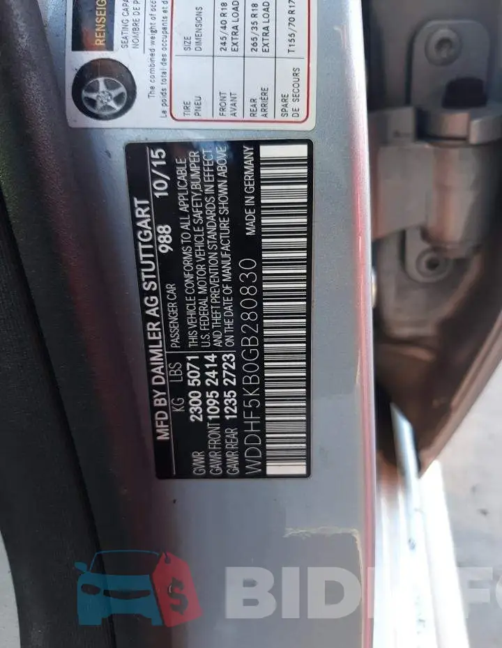 WDDHF5KB0GB280830 Photo# 12