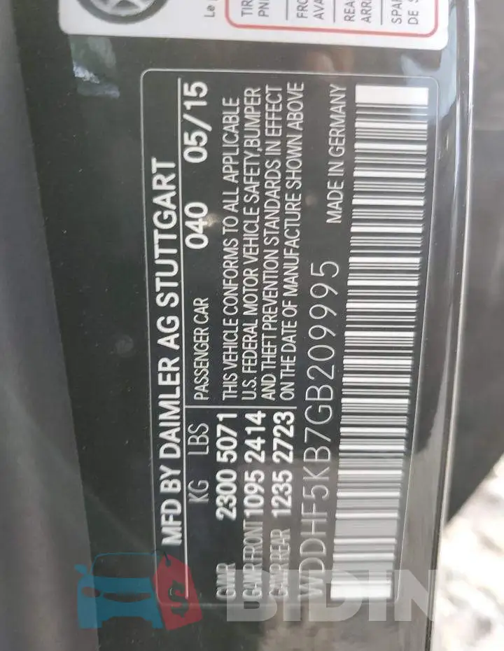 WDDHF5KB7GB209995 Photo# 12