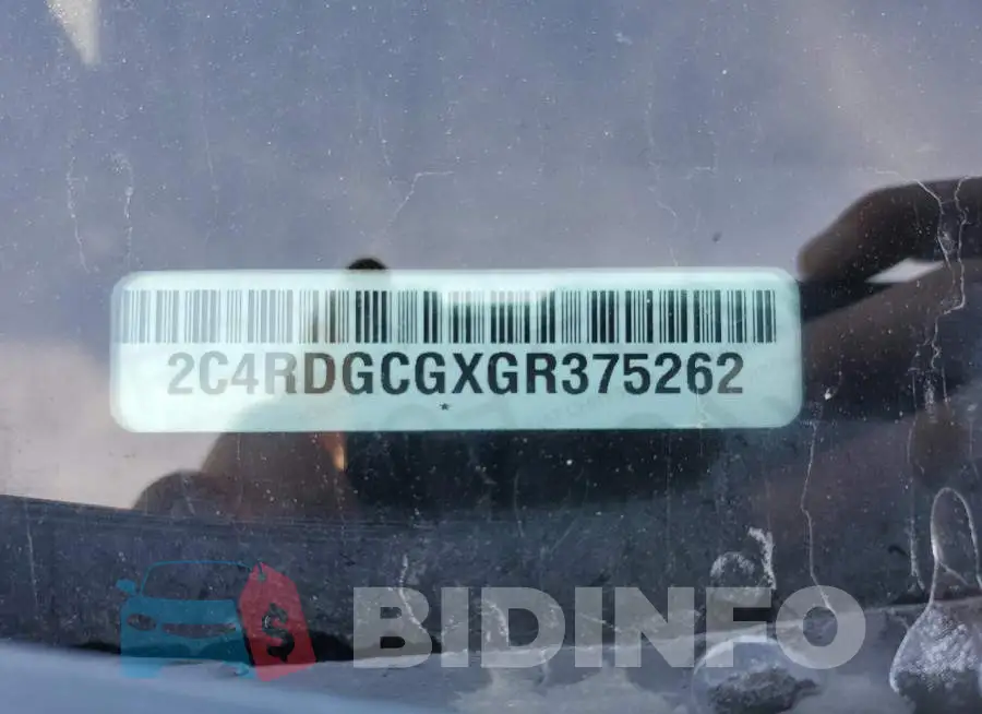 2C4RDGCGXGR375262 Photo# 13