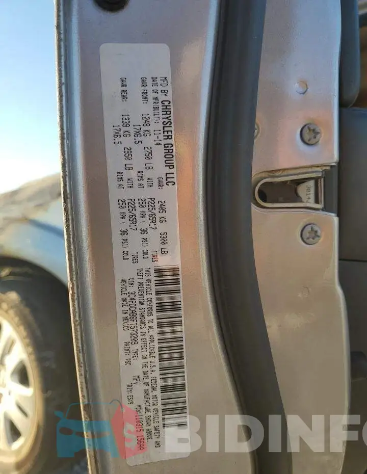 3C4PDCAB6FT573209 Photo# 13