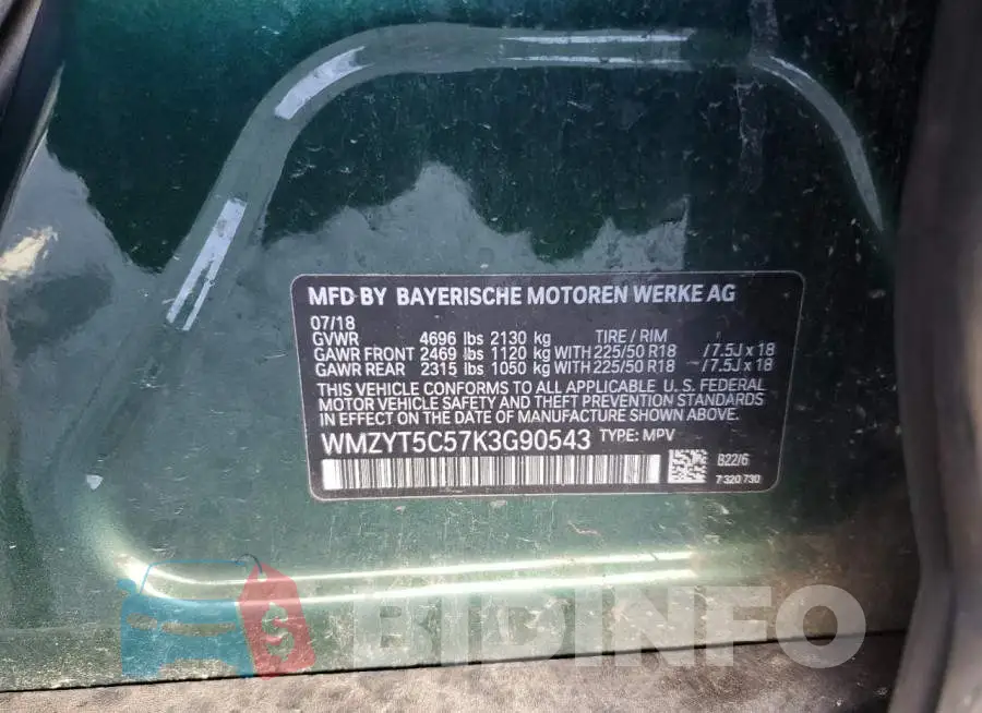 WMZYT5C57K3G90543 Photo# 14