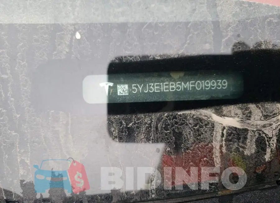 5YJ3E1EB5MF019939 Photo# 12