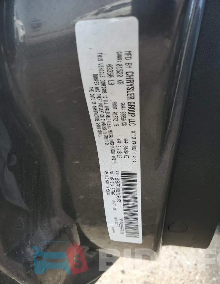 3C3CFFJH1ET190375 Photo# 13