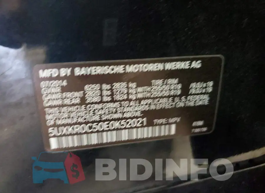 5UXKR0C50E0K52021 Photo# 12