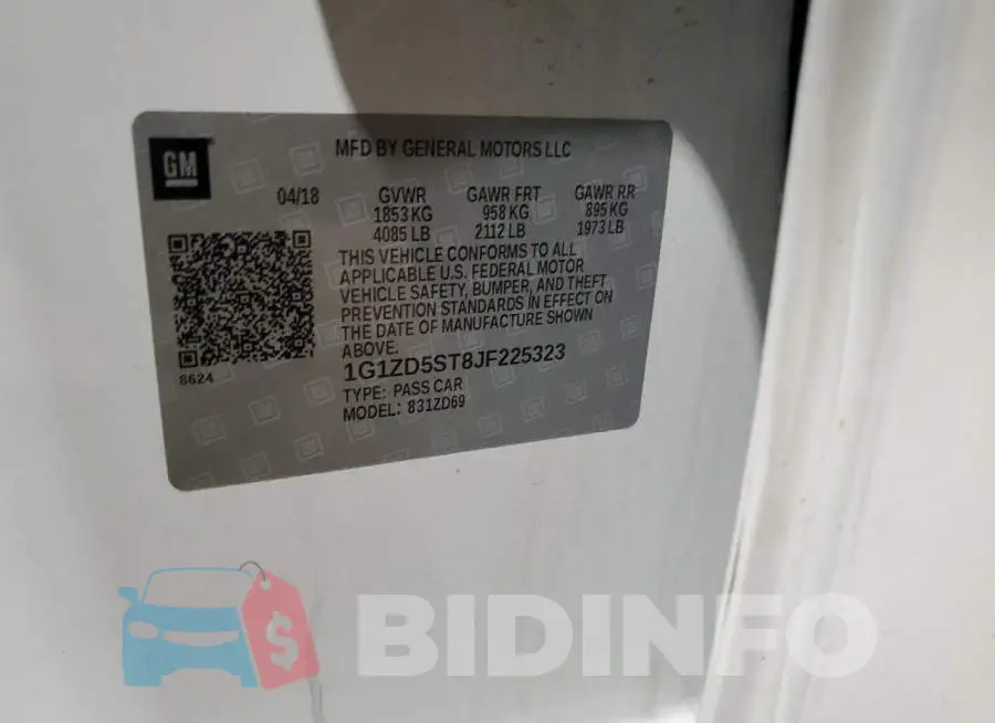 1G1ZD5ST8JF225323 Photo# 12
