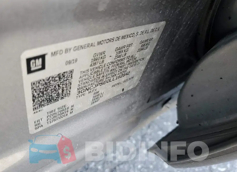 3GNCJPSB0LL162842 Photo# 13
