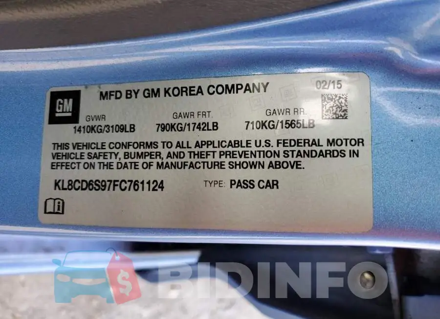 KL8CD6S97FC761124 Photo# 12