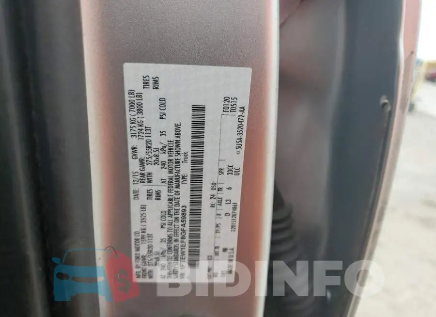 1FTEW1EF8GFA59893 Photo# 12