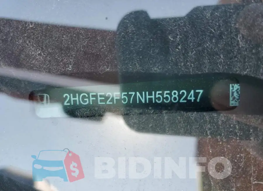 2HGFE2F57NH558247 Photo# 12