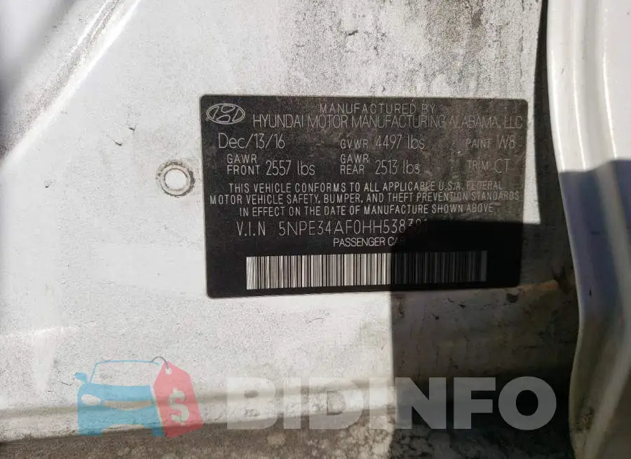 5NPE34AF0HH538381 Photo# 12