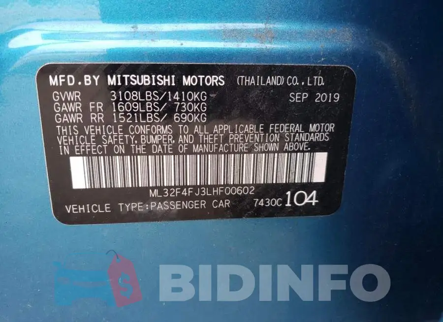 ML32F4FJ3LHF00602 Photo# 12