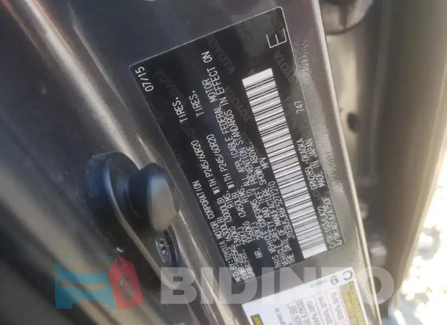 JTEBU5JR6F5271210 Photo# 12