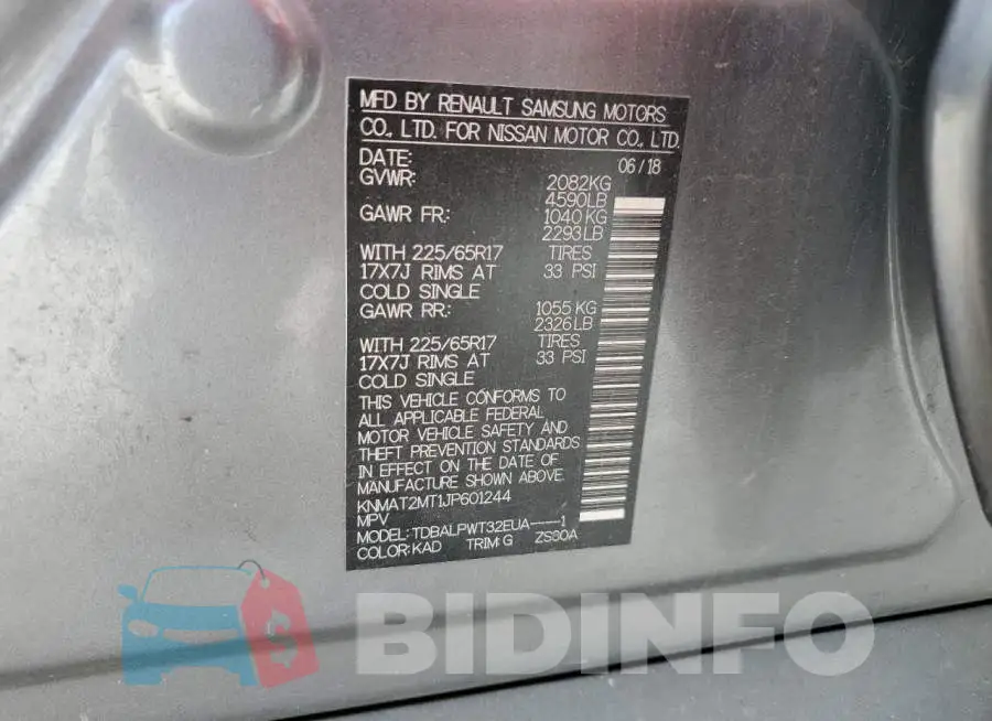 KNMAT2MT1JP601244 Photo# 13