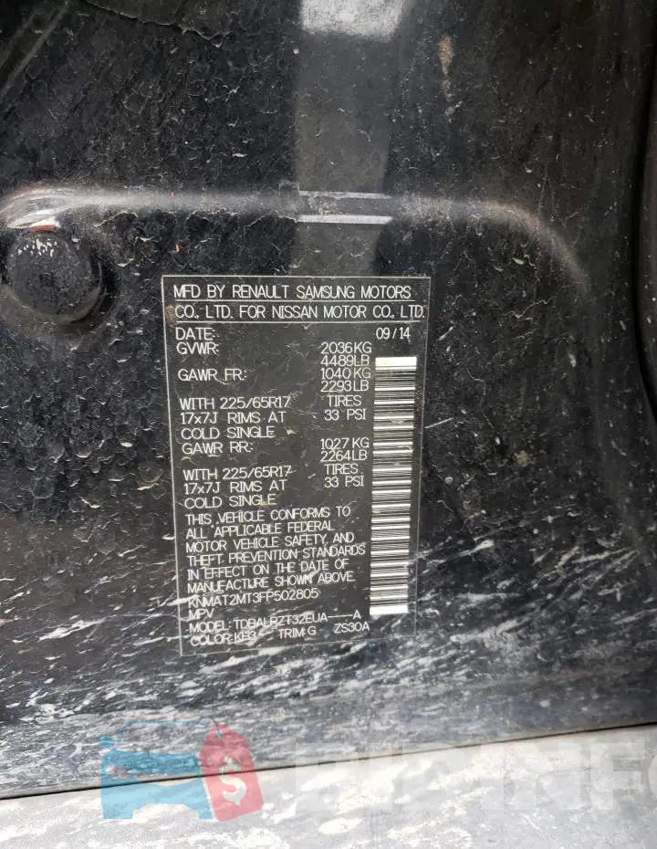 KNMAT2MT3FP502805 Photo# 12