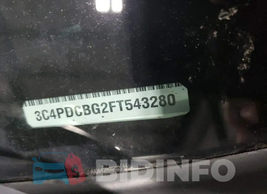 3C4PDCBG2FT543280 Photo# 14