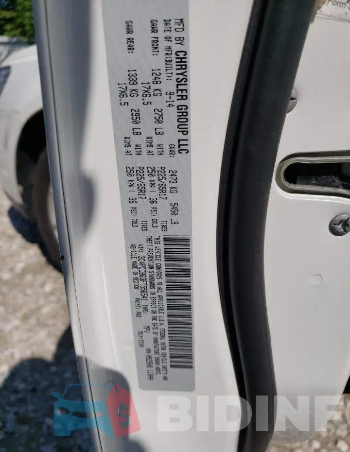 3C4PDCBG3FT556541 Photo# 12
