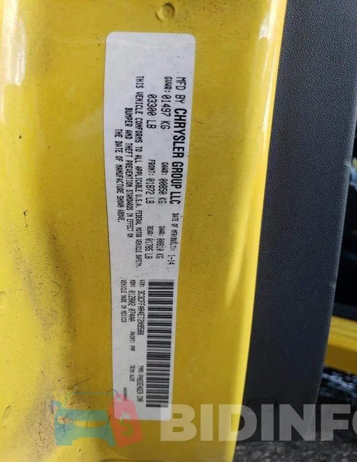 3C3CFFAR4ET209588 Photo# 12
