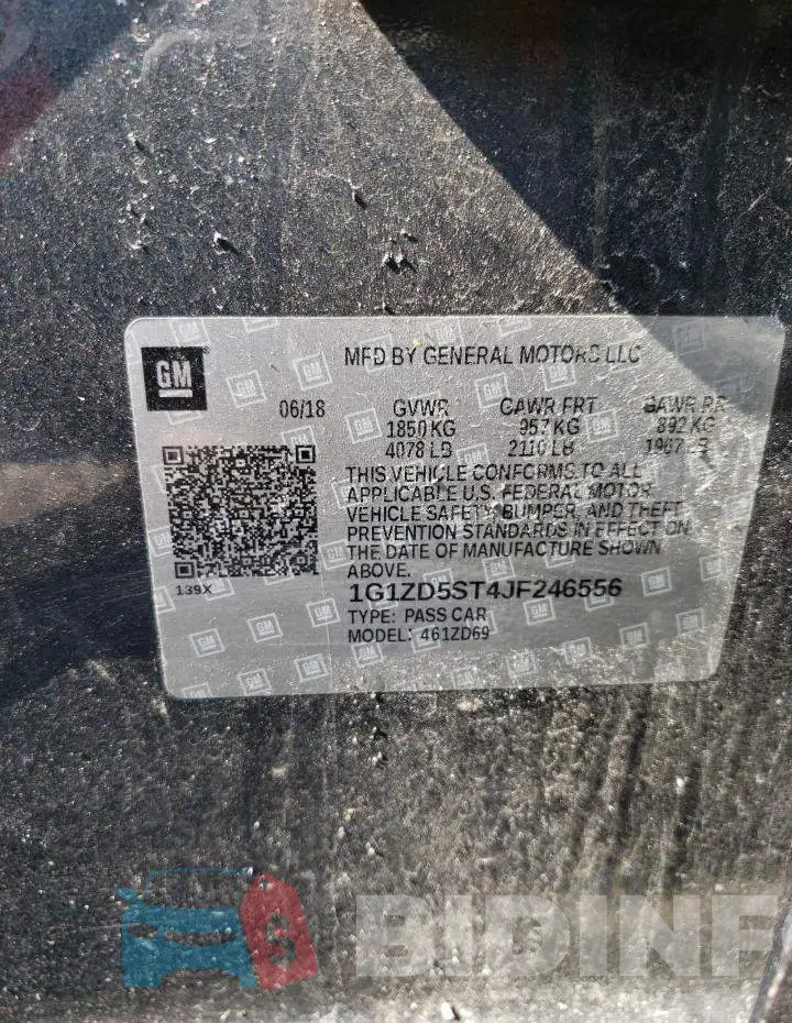 1G1ZD5ST4JF246556 Photo# 12