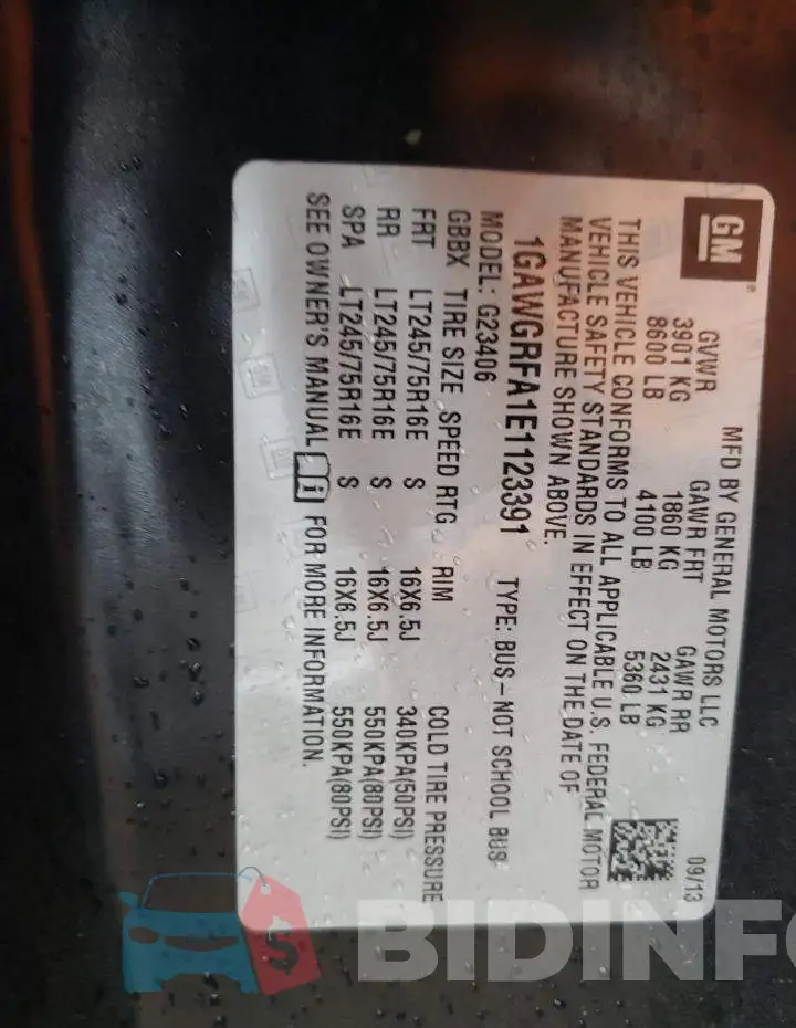 1GAWGRFA1E1123391 Photo# 13