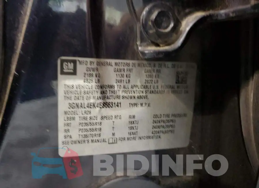 3GNAL4EK4ES663141 Photo# 13