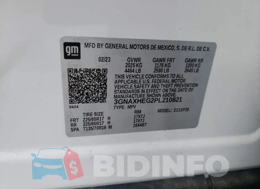 3GNAXHEG2PL210821 Photo# 14