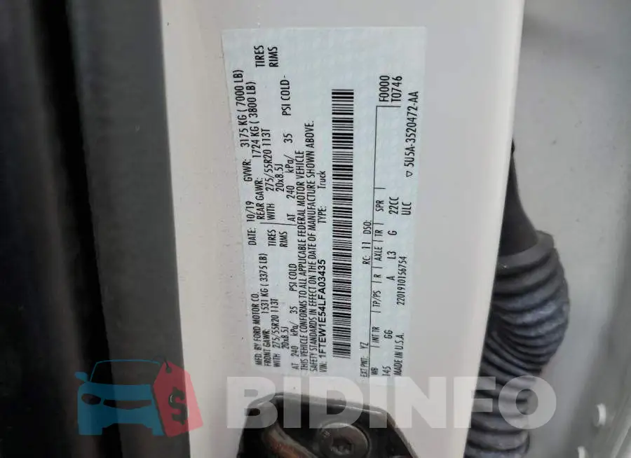 1FTEW1E54LFA03435 Photo# 12