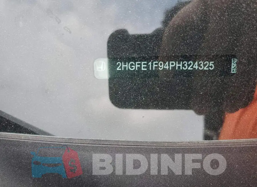 2HGFE1F94PH324325 Photo# 12
