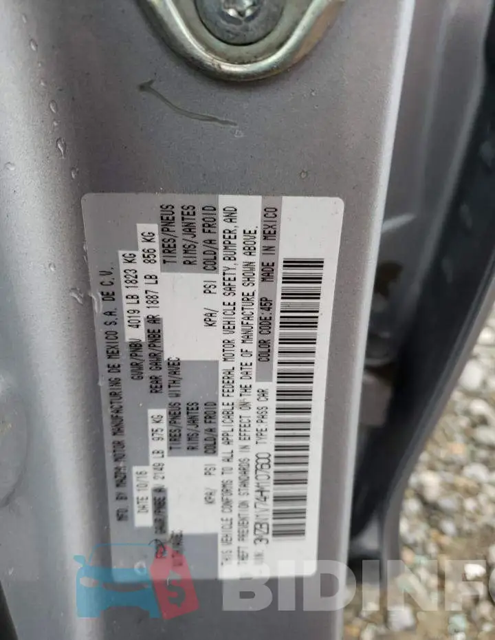 3MZBN1V74HM107600 Photo# 12