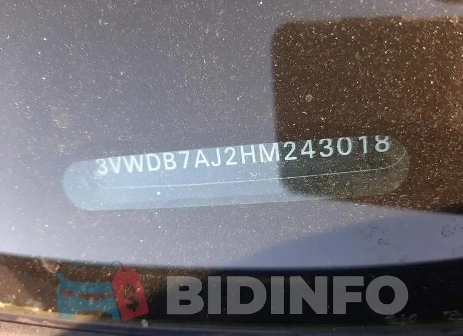 3VWDB7AJ2HM243018 Photo# 12