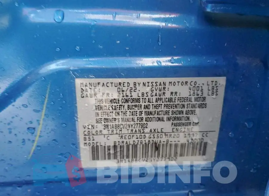 3N1AB8CV2NY277902 Photo# 12