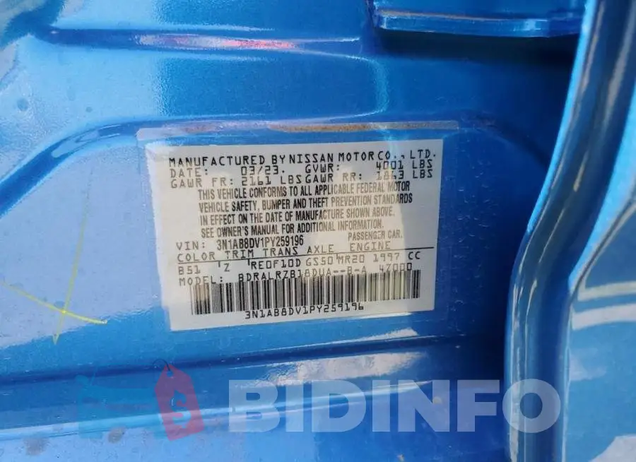 3N1AB8DV1PY259196 Photo# 12