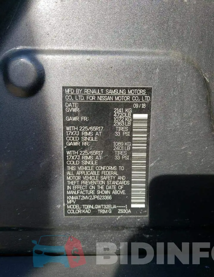 KNMAT2MV2JP623366 Photo# 13