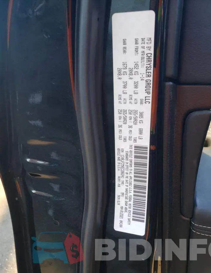 1C4RJFCMXEC396241 Photo# 12