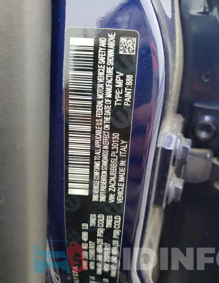 ZACNJBBB5LPL30130 Photo# 12