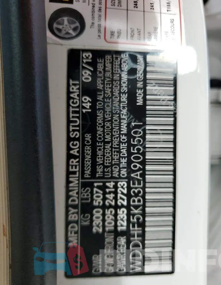WDDHF5KB3EA905501 Photo# 12