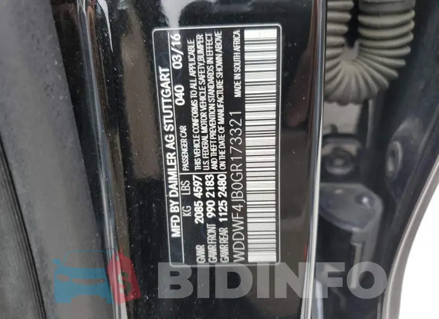 WDDWF4JB0GR173321 Photo# 12