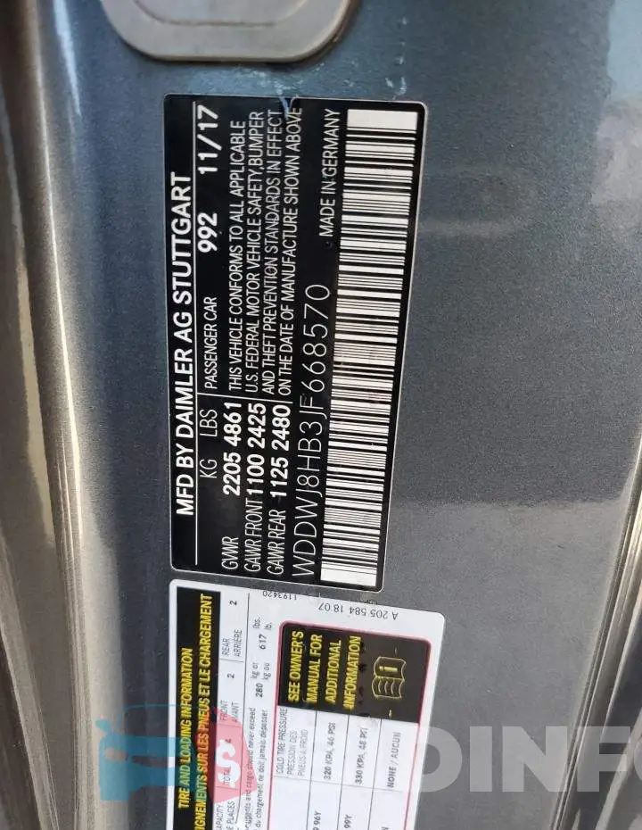 WDDWJ8HB3JF668570 Photo# 12