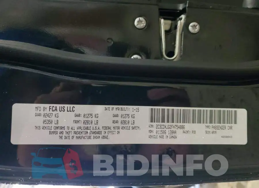 2C3CDXJG2FH754886 Photo# 12