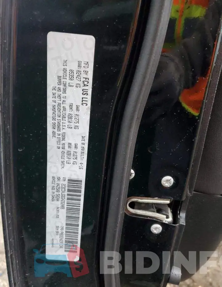 2C3CDXJG6GH252089 Photo# 13