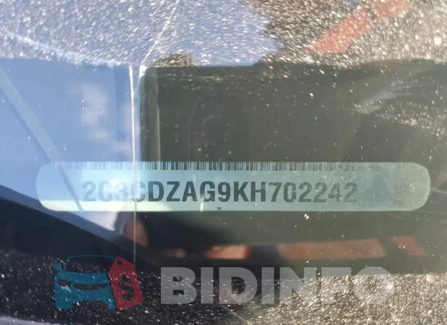 2C3CDZAG9KH702242 Photo# 12