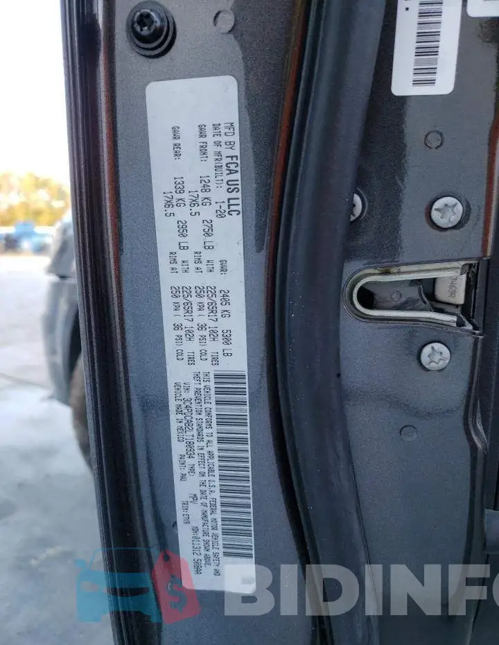 3C4PDCAB2LT180934 Photo# 13